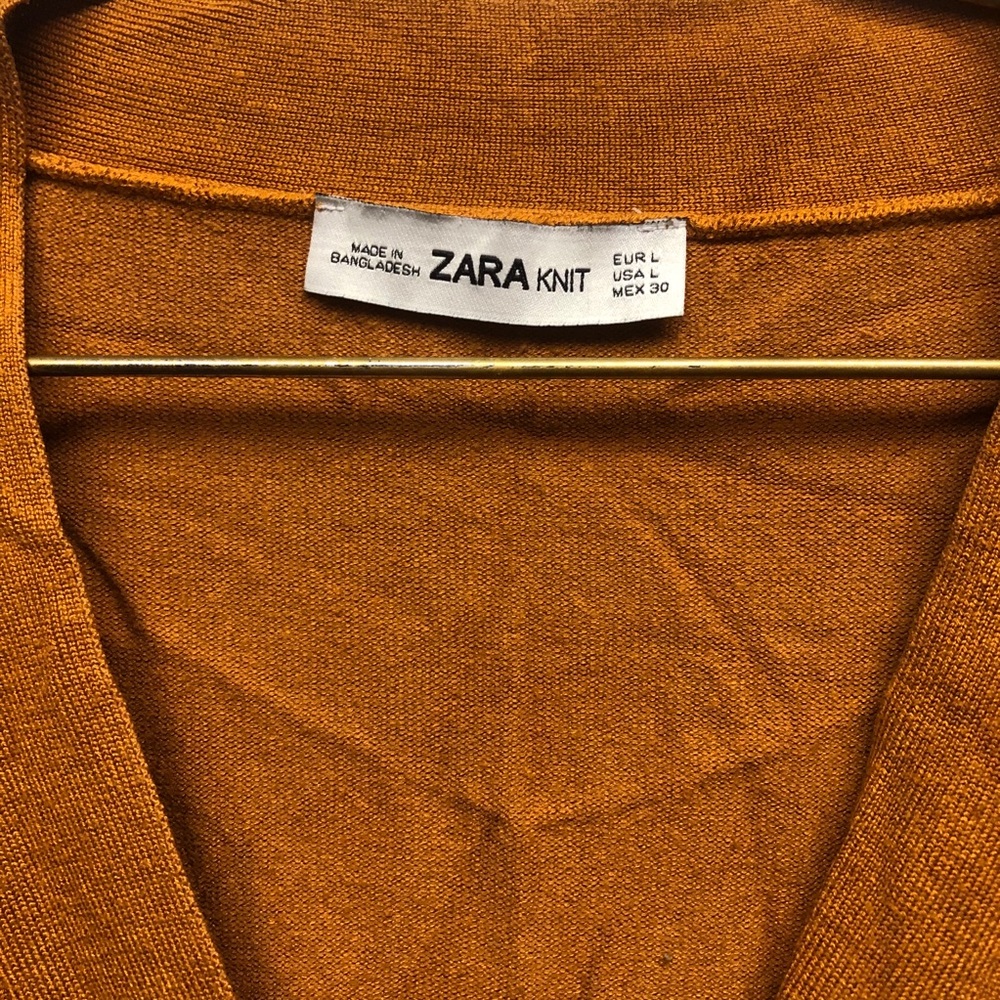Zara Knit Button Down Cardigan - Picture 2 of 4